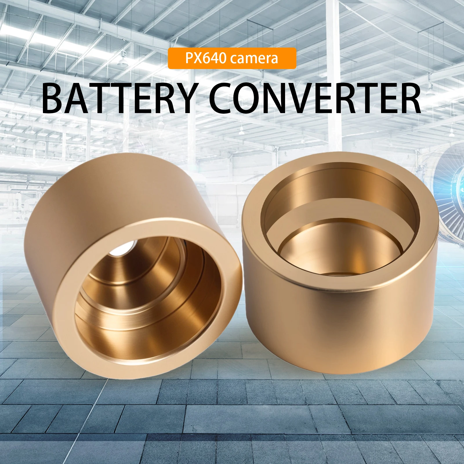 Electro 35 Yasika Battery Converter Pure Copper for Olympus PX640