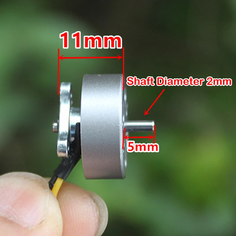 Micro Moteur Électrique 3V-24V DC pour Bricolage, Robot, Jouet