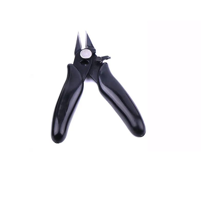 3.5 Inch Mini Diagonal Pliers Wire Cable Cutters Lock Nipper Hand Tools Cutting Side Snips Flush Pliers Handle Model Plier