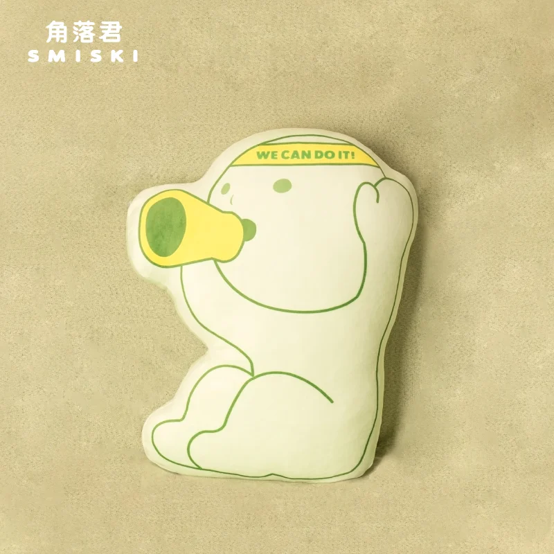 

Smiski Assistance Series Seat Cushion Pillows Original Sofa Decoration Headrest Figure Cute Doll Kawaii Model Gift