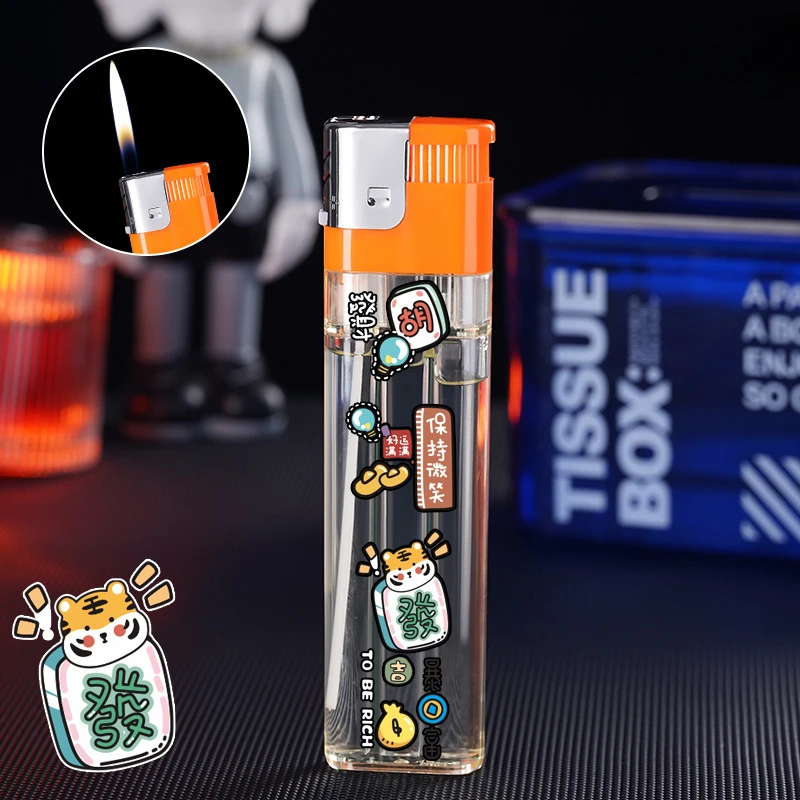 Cigarette Lighter Creative Big Mac Extra Large Lighter Large Capacity Personalized Extended Portable Men's Cigarette Accessories