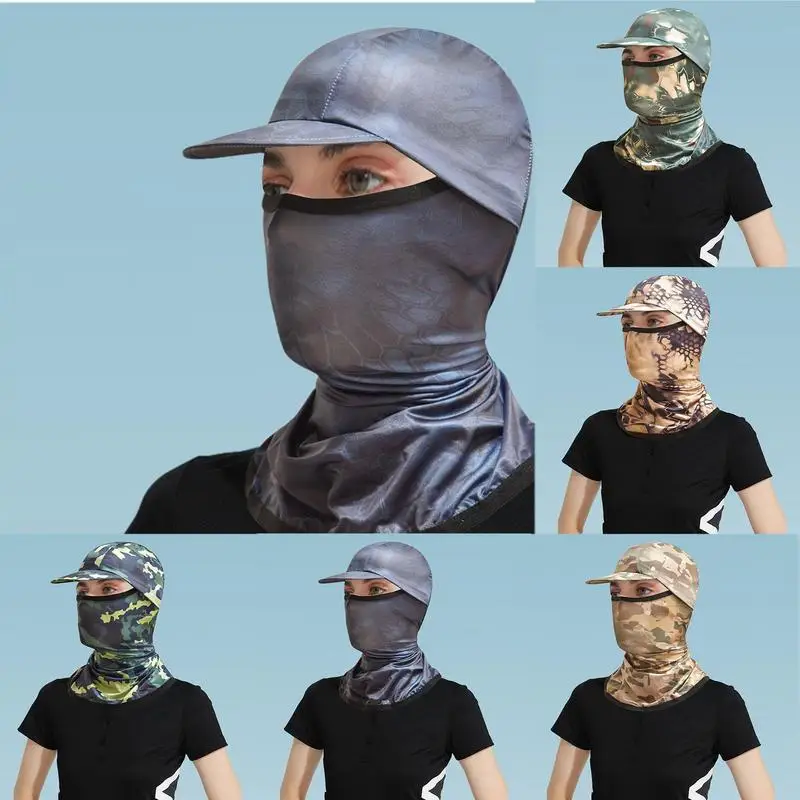 Motorcycle Sun Shade Face Cover Neck Gaiter Motorbike Biker Equipment Men&Women Neck Cover Facemask Motorcycle Accessories