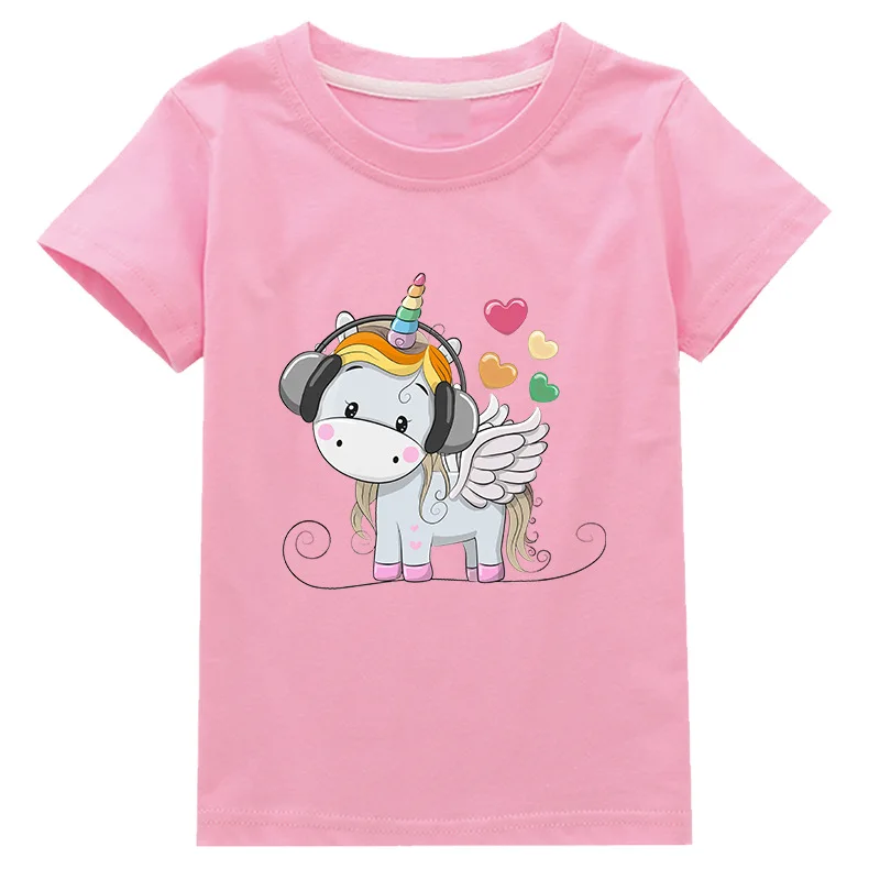 2022 Bambini T-Shirt Ragazze Estate Unicorno Vestiti Bambino T-Shirt Bambini Mokona Abbigliamento Grafico T-Shirt Tee Ragazzi Costumi Cosplay