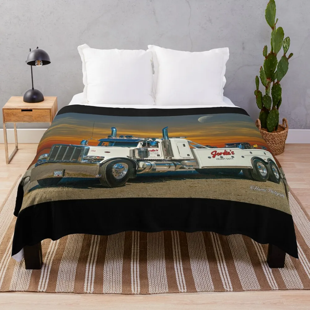 

Одеяло с буксировочным грузовиком, аниме одеяло для кемпинга, косплей, аниме Ретро одеяла