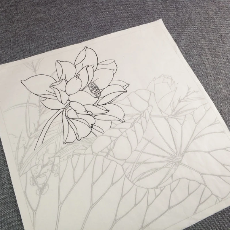 

Китайская роспись, рукопись спелых деревьев Xuan, бумага для тщательной росписи, Раскрашивание цветов, птиц, создание строки