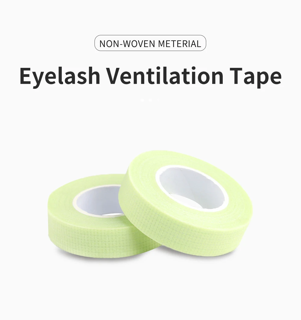 Anti-allergy 4 Rolls PE Eye Tapes Eyelash Extension Tape for Lash Breathable Micropore Fabric Easy Tear Eye Make Up Tools