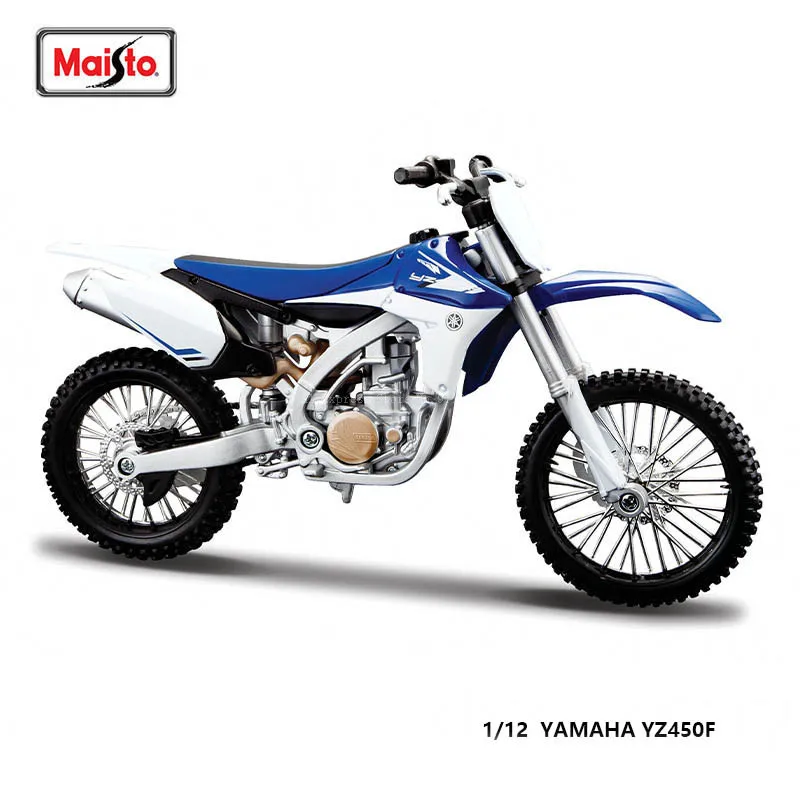 Maisto 1:12 scale YAMAHA YZ450F motorcycle replicas with authentic details motorcycle Model collection gift toy