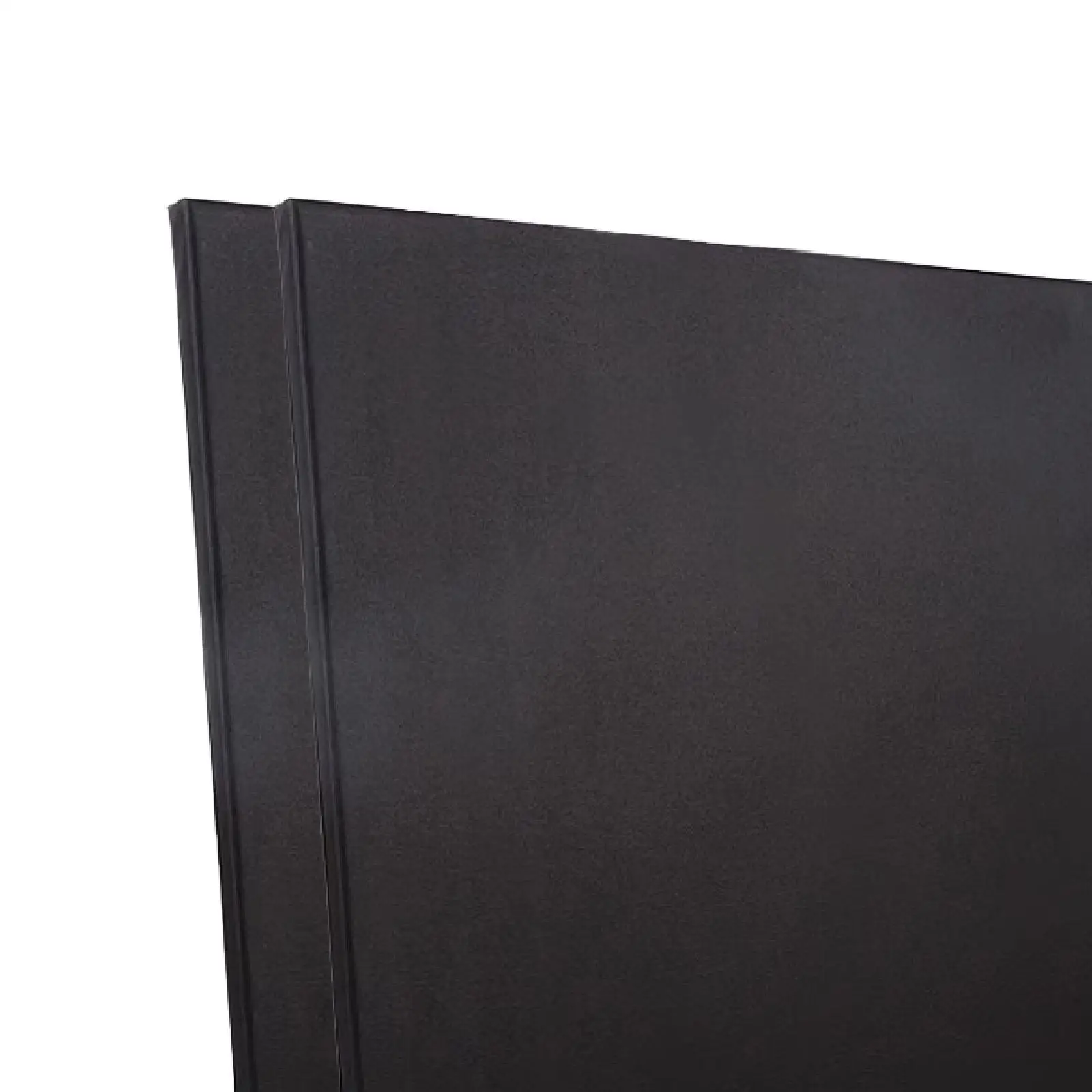 2x Stretched Black Canvas Art Supplies Art Boards Artist Canvas Black for Oil Painting Tempera Crafting Watercolor Paints