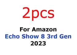 Premium Tempered Glass Screen Protector - 2 Pack, 9H Anti-Scratch Protective Film (Show 8 3rd Gen 2023)