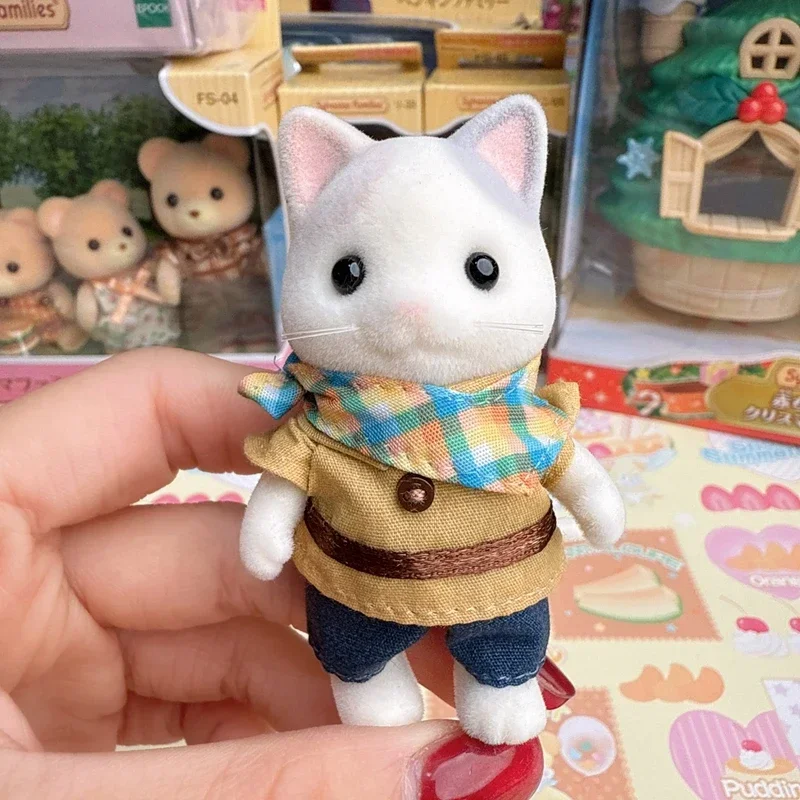 Sylvanian Families Children's Toy Kitchen Toys Girl Anime Calico Critters Ternurines Figures Cute Medium and Large Size Dolls 1