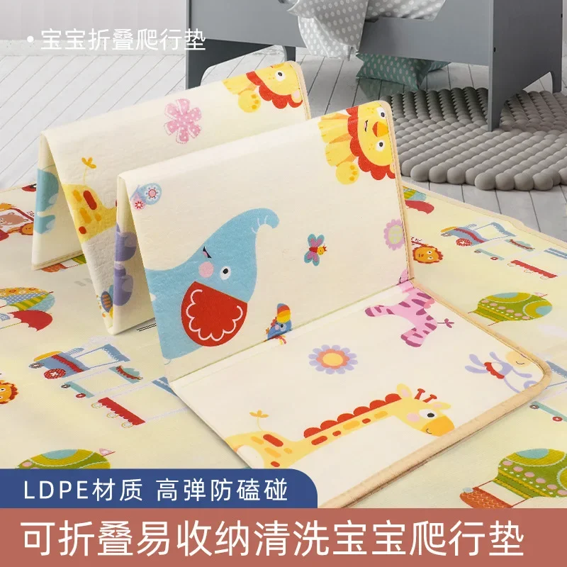 Baby Play Mat Play Mat Puzzle Play Mat Activity Play Mat 180x100cm Foldable Baby Play Mat Puzzle Mat Educational Children Carpet in the Nursery Climbing Pad Kids Rug Activitys Game Toys