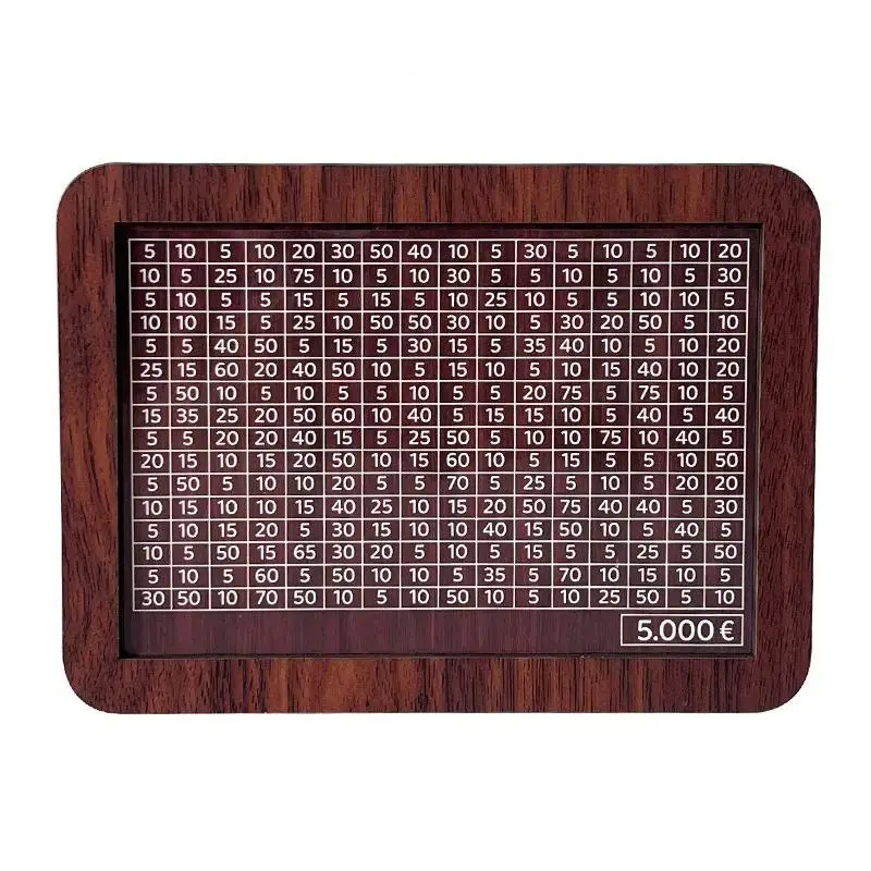 Spardose Aus Holz Mit Sparziel Und Nummern Zum Abhaken_voghion.com