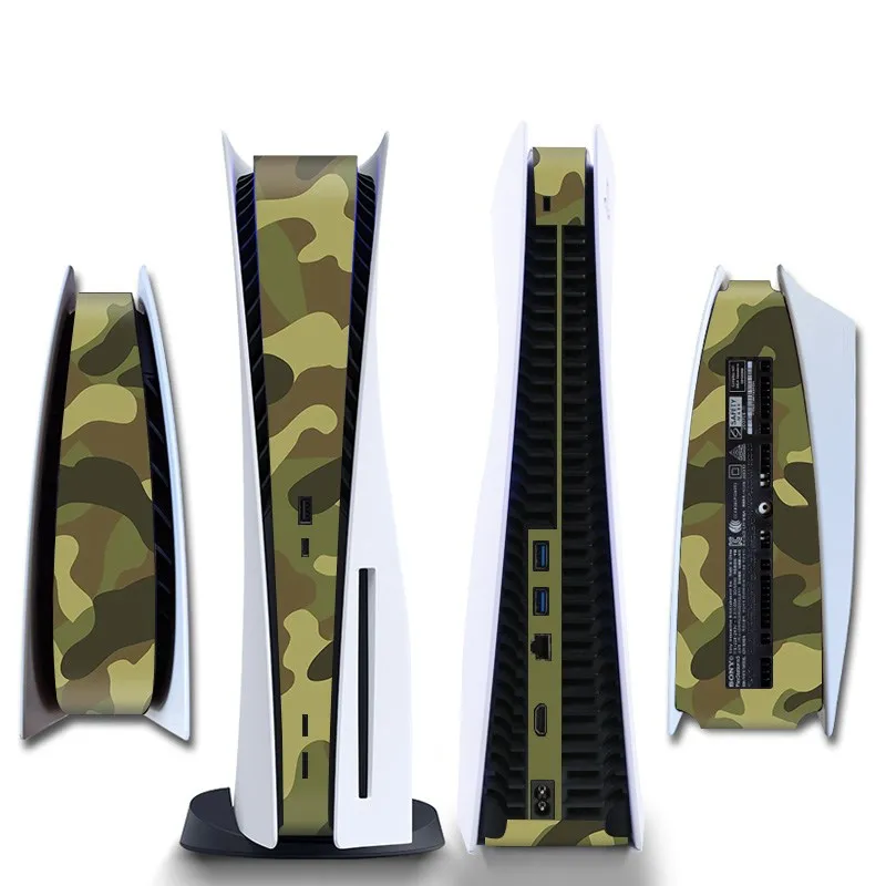 Middle Stickers Skin For PS5 Disc/Digital Edition Console Protective Shell Replacement Decoration Strip For PS5 Accessories 