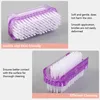 Double-Sided Nail Cleaning Brush, Manicure and Pedicure Tool, Ideal for Fingernails and Toenails 3
