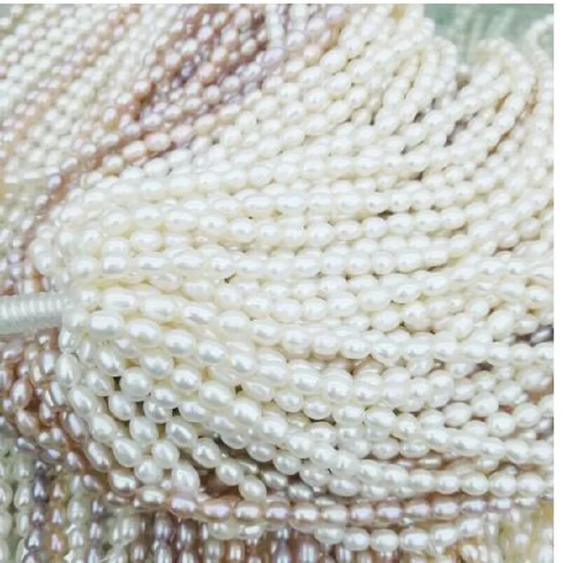 new beautiful 8-10mm Natural Pearl Necklac 36inch