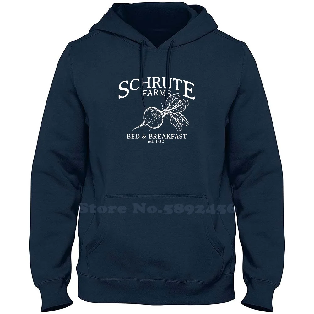 

The Office Schrute Farms 100% Cotton Hoodie Casual Sweatshirt