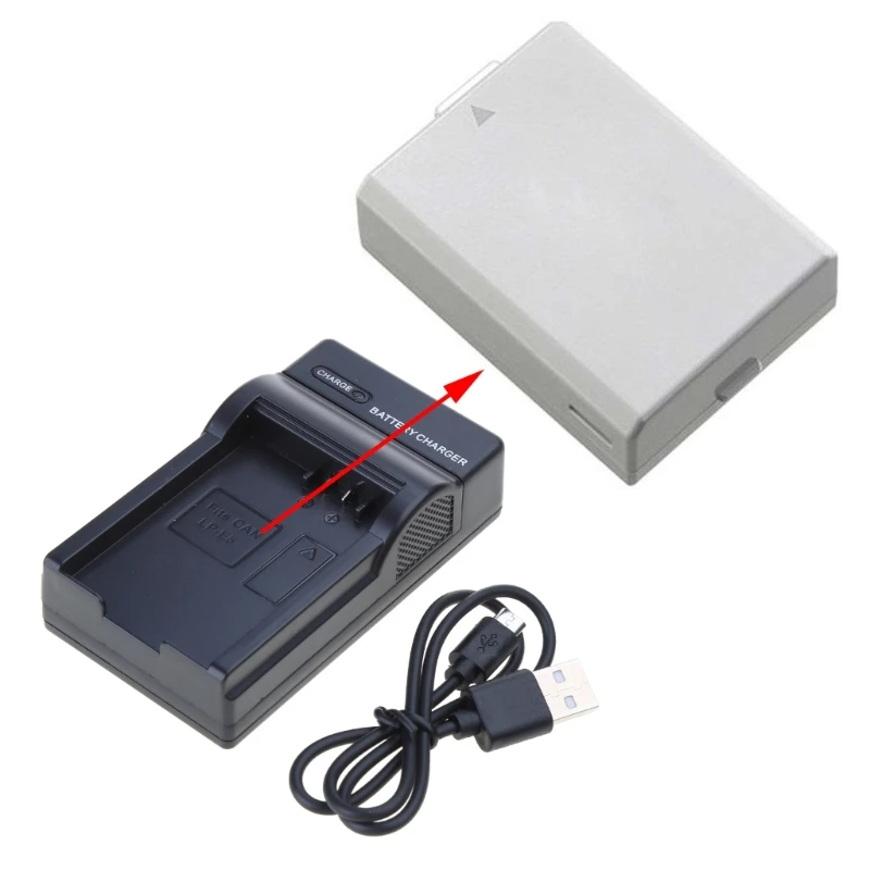 USB Battery Charger For Canon LP-E5 EOS 1000D 450D 500D Kiss F Kiss X2 Rebel Xsi camera battery charger rechargeable battery charger