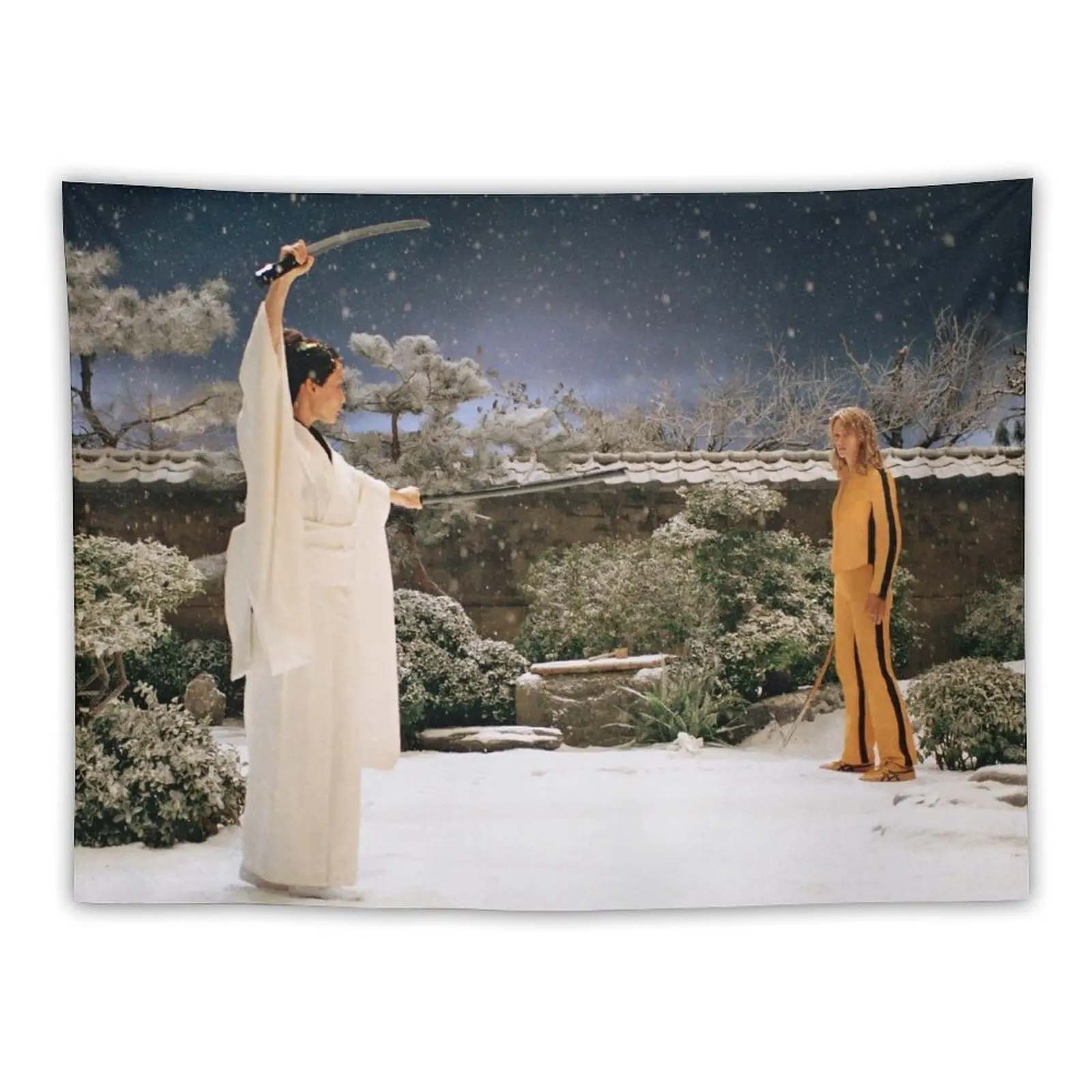Martial Arts film Poster Tapestry Decoration For Home Wall Tapestries Wall Art Tapestry