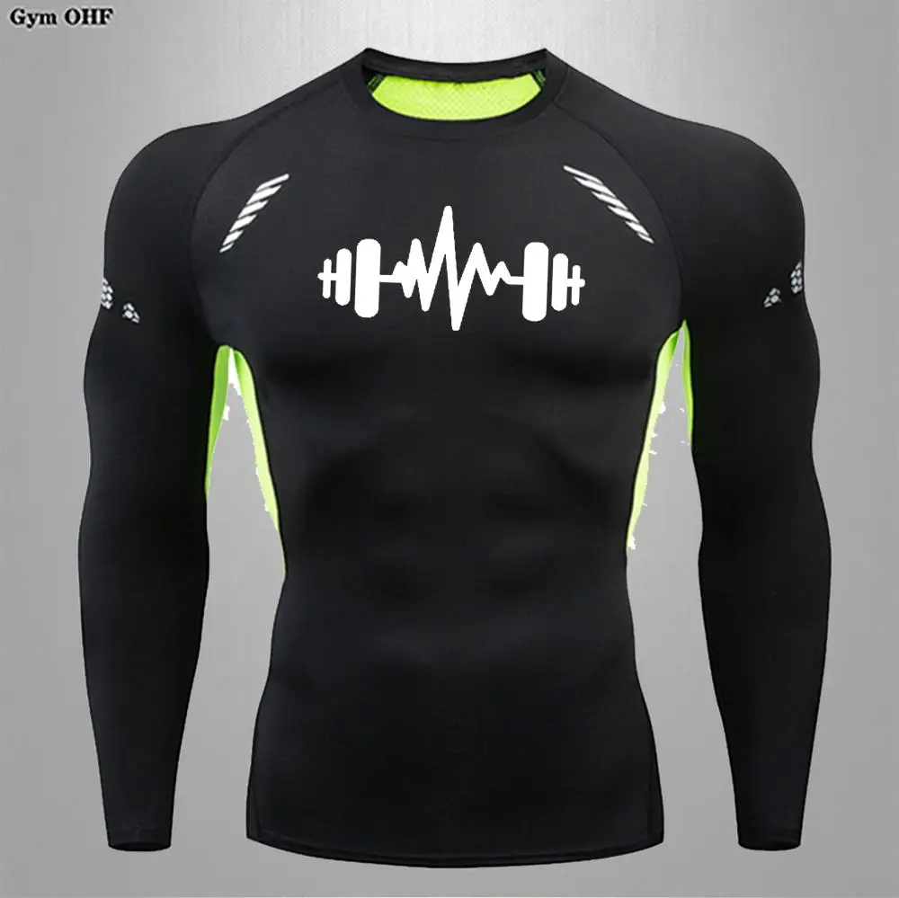 Men Short Sleeve Compression Tshirt Workout Fitness Print Rash Guard Undershirts Baselayer Athletic Tees Tops short sleeve t shirt sport t shirt running t shirt running t shirts fitness clothes compression t shirt men t shirts men undershirts