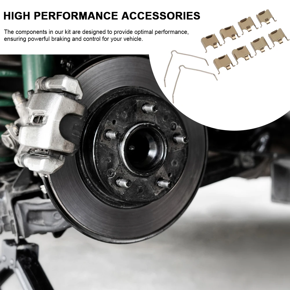 Rear Brake Pad Fitting Kit Replace BPF1166A Car Rear Brake Pads Disc Fitting Kit for Mazda 6 GG GY GH 2002-2014
