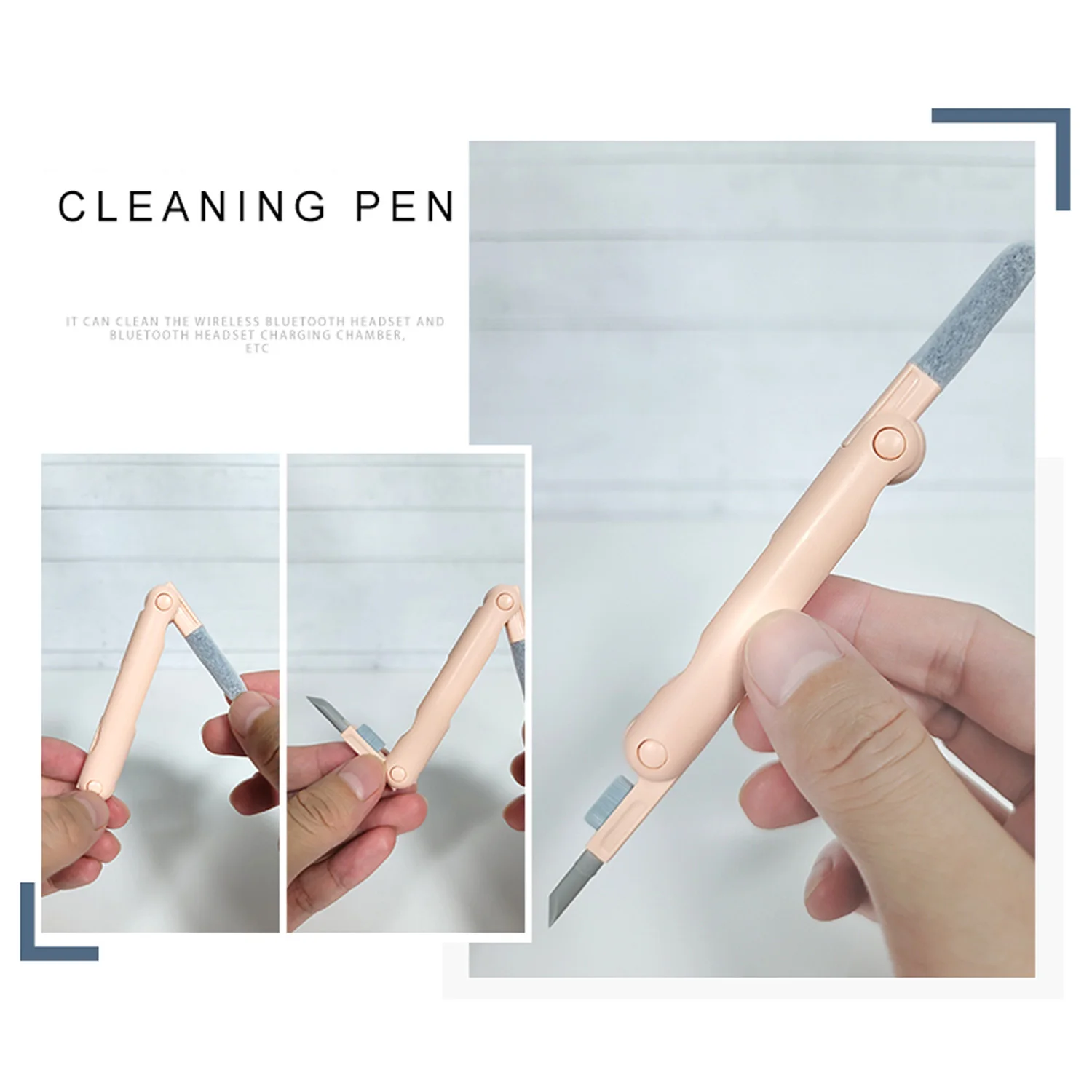 Keyboard cleaning artifact dust removal brush mechanical keyboard cleaning gray brush