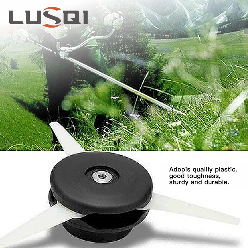 

LUSQI M8 Grass Trimmer Head Garden Weeding Tools For Gasoline Brush Cutter Lawn Mower Replacement