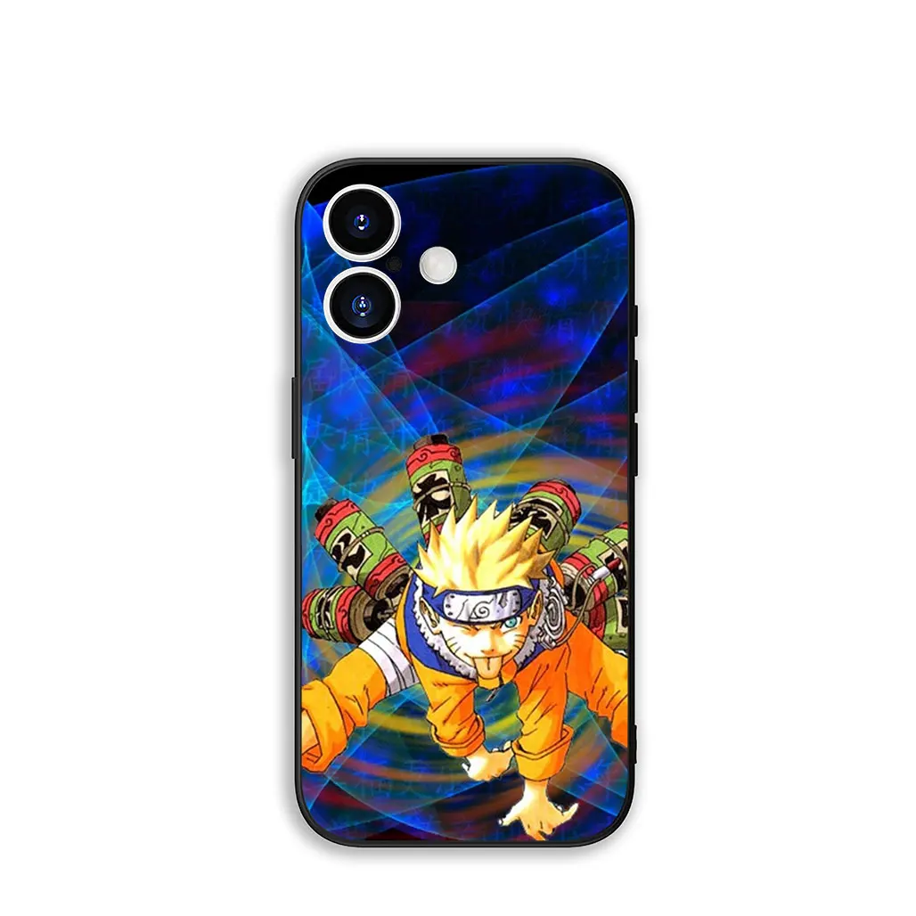 Hinata Hyuga & Kakashi Naruto-Themed Phone Cover Case