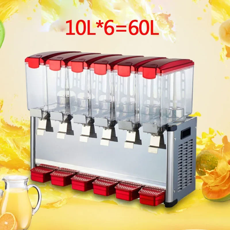 

Beverage Machine Hot and Cold Six-cylinder Cold Drink Machine Self-service Stirring Juice Machine Beverage Milk Tea