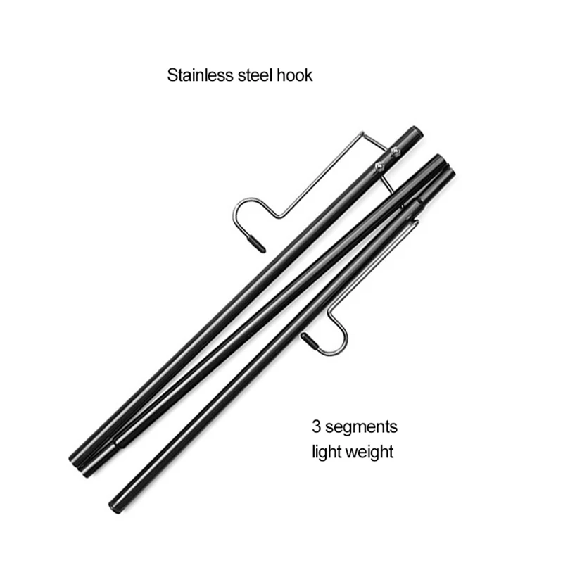 100cm Folding Stand Outdoor Camping Gear Accessories Aluminum Alloy