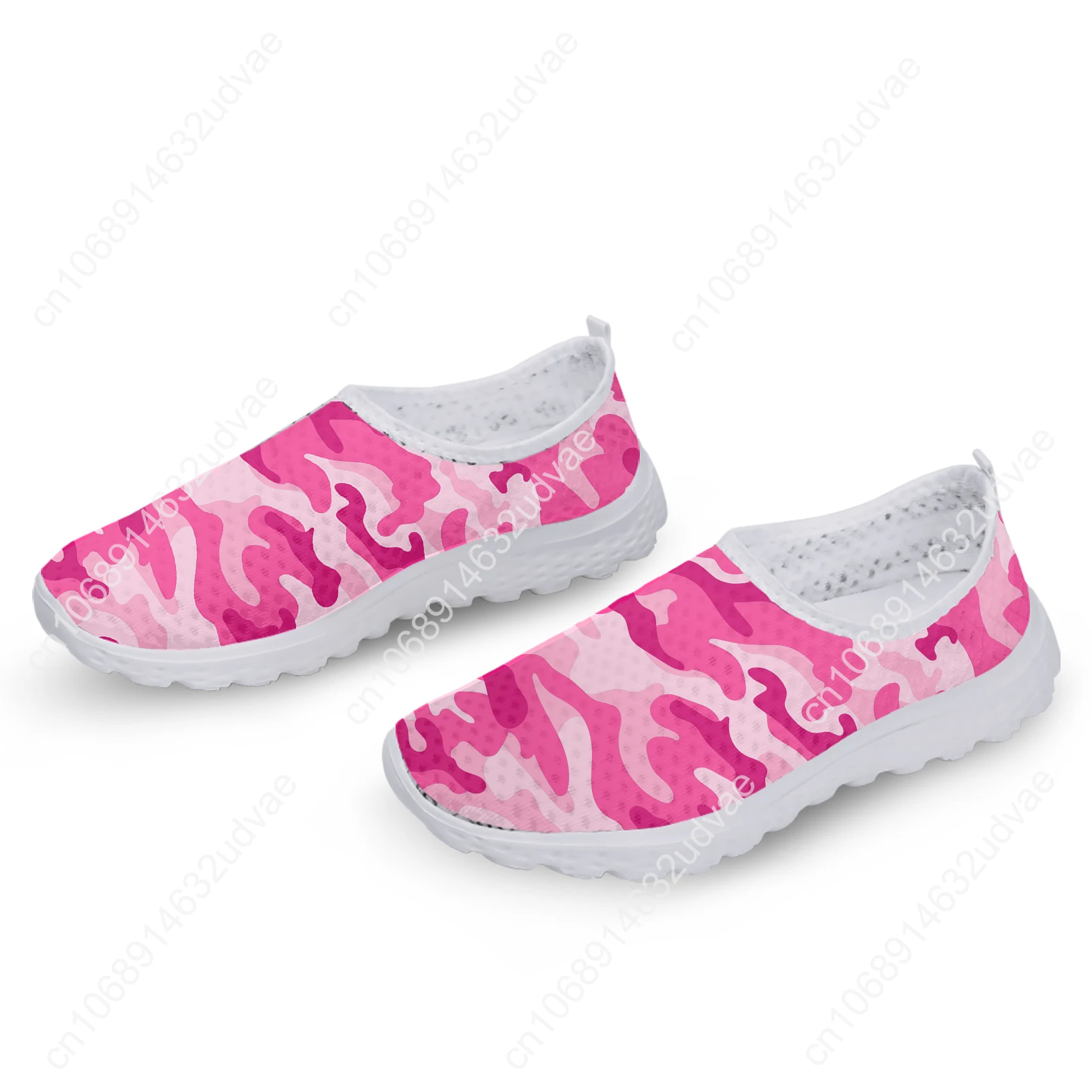 Trendy Pink Textured Print House Shoes Simple Lightweight Breathable Summer Flats Cozy Home Shoes Zapatos Mujer
