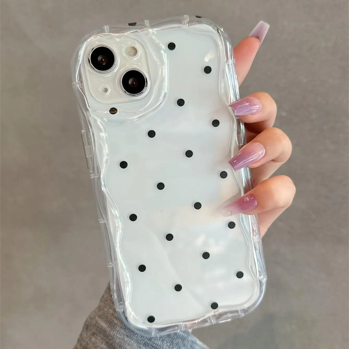 thumbnail image 1 of Pink Peach Cherry Cover For Samsung Galaxy A54 A34 A51 A53 A32 A52 A32 A73 S23 Ultra S20 FE S21 Plus Soft TPU Flower Wavy Case, 1 of 5