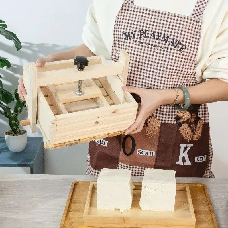 Premium Cooking Tool Set for Homemade with Tofu Molds and Press Homemade Kit with Tofu Press and Molds