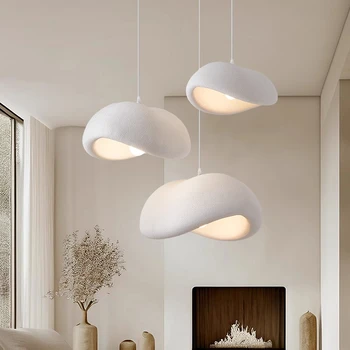 Lampade a sospensione per sala da pranzo in stile giapponese Wabi-Sabi Soggiorno Cucina Bar Lampadario a soffitto Illuminazione Decorazioni per la casa Camera da letto Lampade E27 1