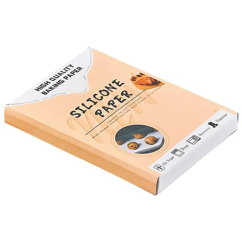 

Parchment Paper Waterproof Greaseproof Silicone Baking Paper 200 Sheets Non stick High Temperature Resistant Oven Papers