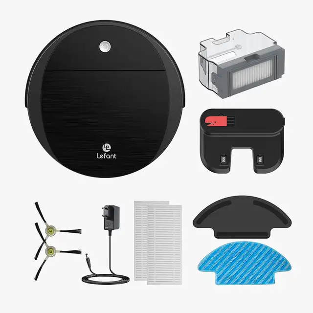 Lefant M213 2-in-1 Small Robot Vacuum Cleaner And Mop 2200pa Strong Suction  Slim Self-charging For Pet Hair Carpets Hard Floors - Vacuum Cleaners -  AliExpress