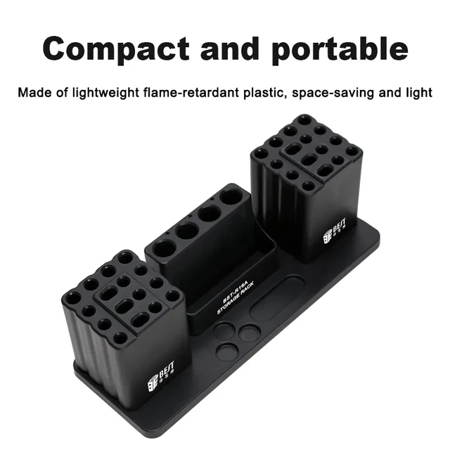 Multifunctional Storage Box Universal Mobile Phone Repair Screwdriver Tweezers Blades Organizer Tools Holder 3