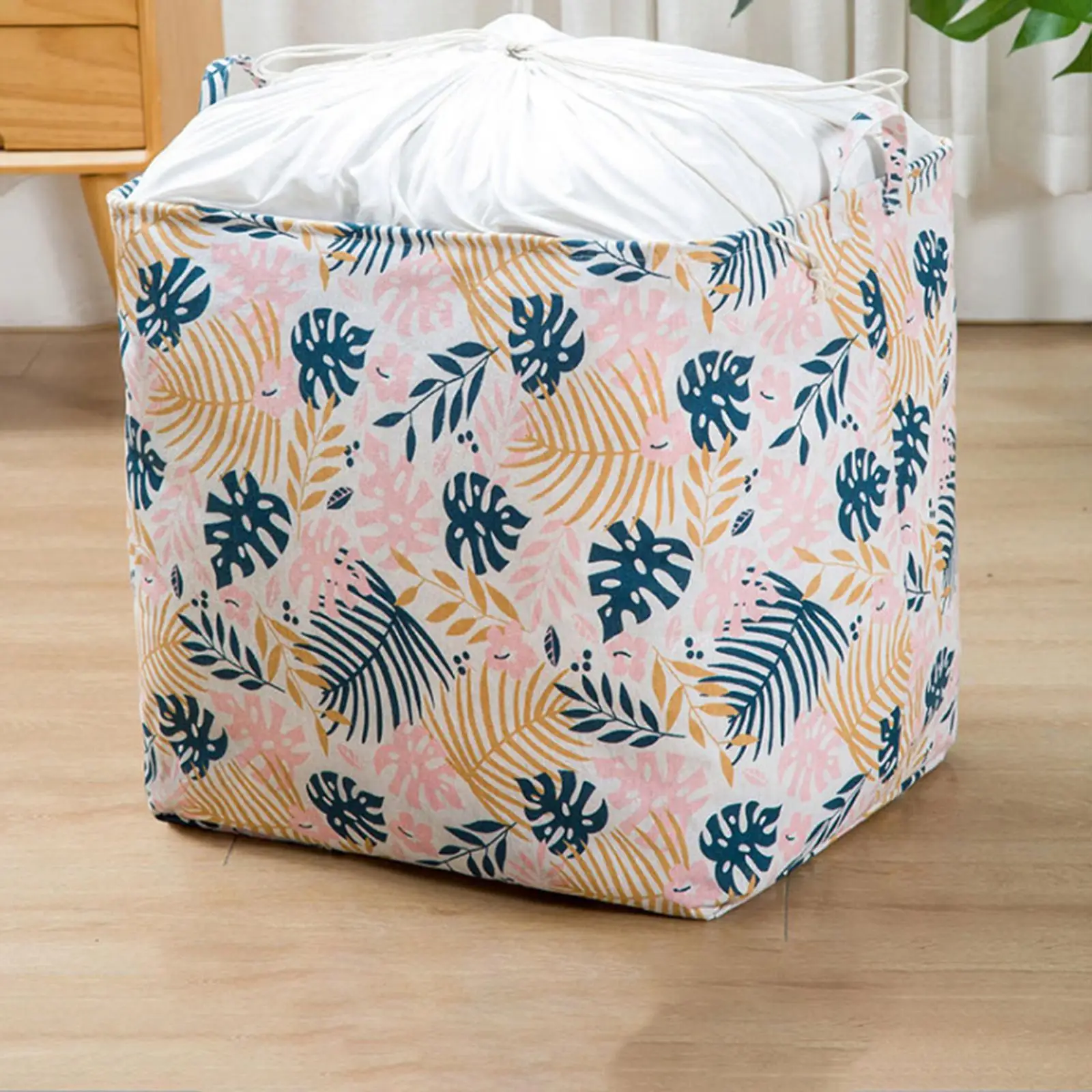 Portable Laundry Basket 100L Large Capacity Storage Baskets, for Toys Bathroom Kids Bedroom 5