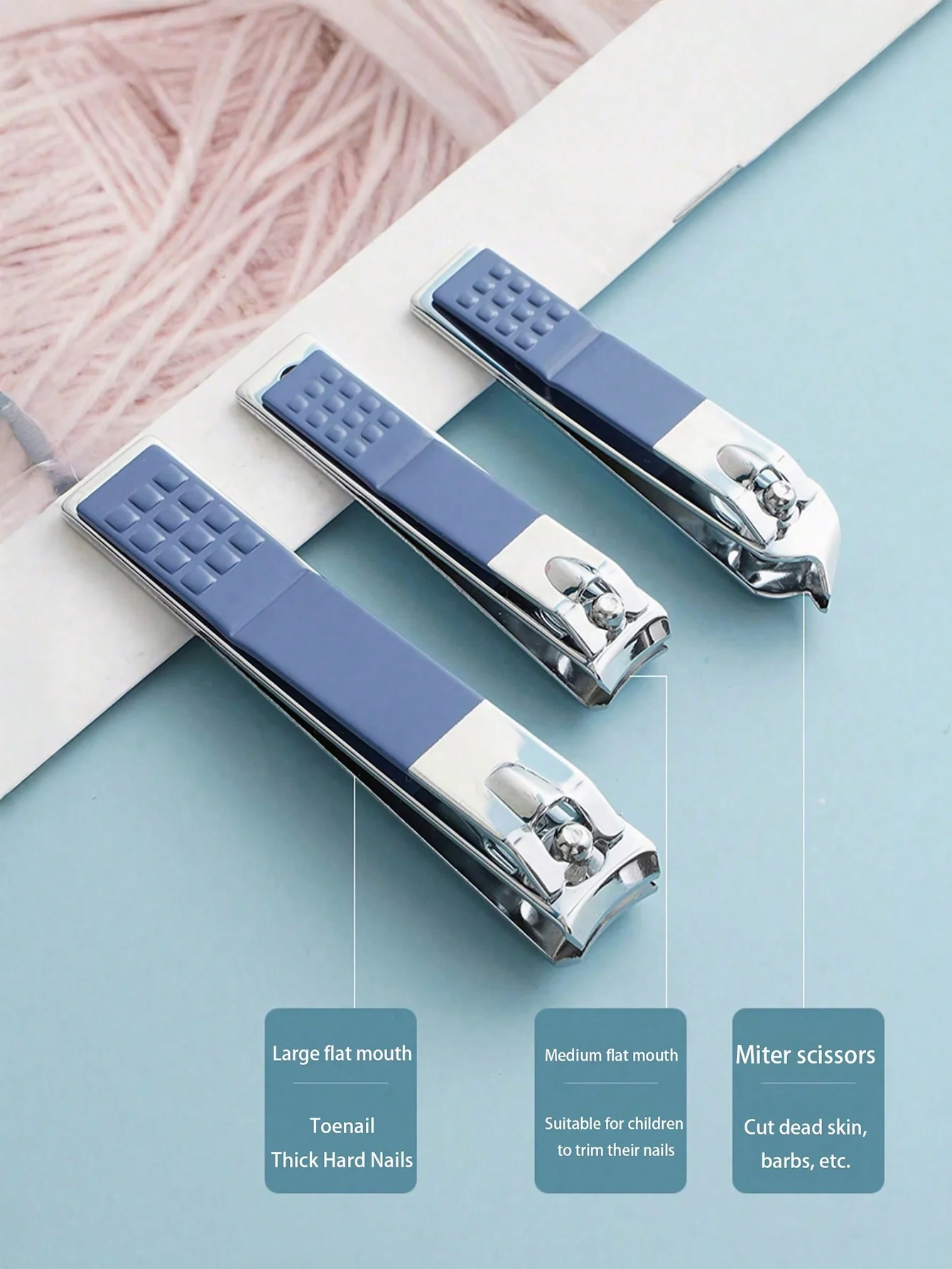 Manicure Set Professional Nail Clippers Pedicure Kit, Stainless Steel Nail Care Tools Grooming Kit with Luxurious Travel Leather