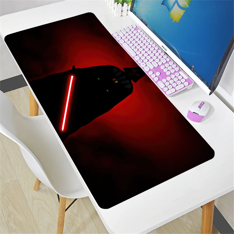 Anti-skid Gaming Mouse Pad Darth Vader Star Wars Pc Accessories Mousepad Xxl Mouse Mat Cool Computer Desk Accessories Game Mats