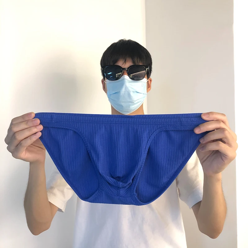 ADANNU Men\'s Underwear Men Sexy Briefs Jockstrap Pouch Cuecas Man Cotton Panties Thongs Mesh Underpants Gay Slip Homme Srting