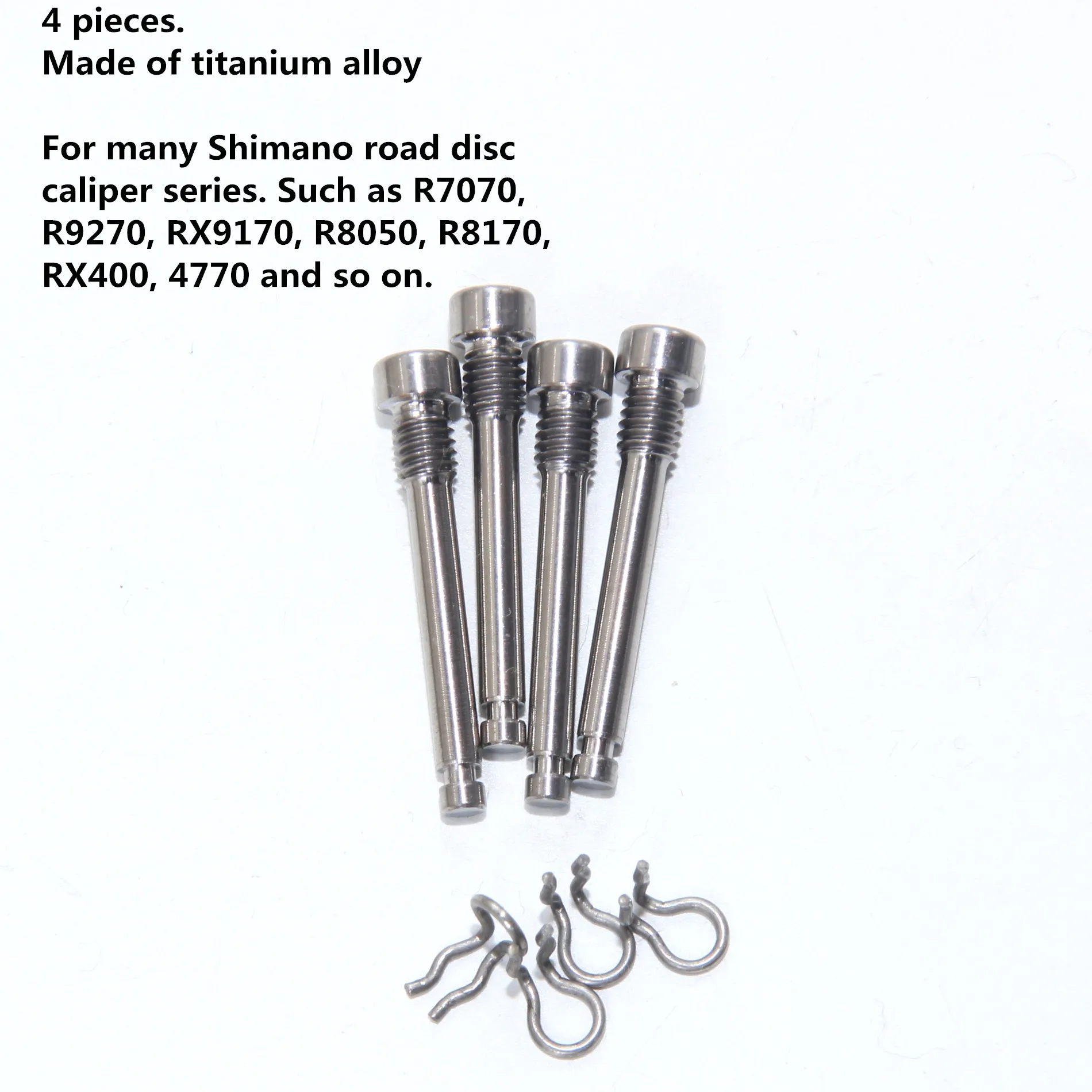 Boulon De Plaquette De Ein à Disque De Vélo, Broche En Alliage De Titane, Vis D'étrier De Remplacement, Boulons De Cyclisme, Accessoires De Vélo