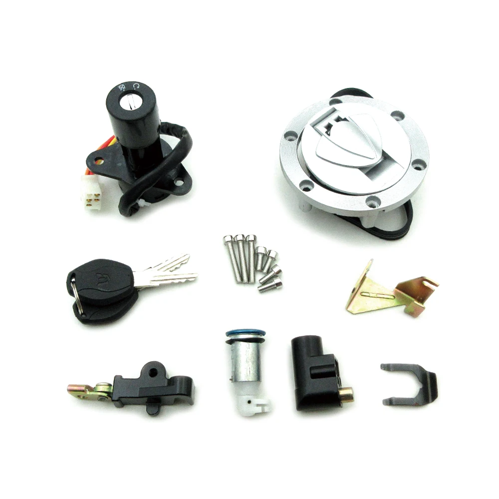 Serrature Per Interruttori Di Accensione Per Moto Coperchio Del Tappo Del Serbatoio Del Carburante A 6 Fori Accessori Per Serratura A Chiave Del Sedil