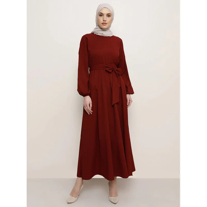

Мусульманское abaya2023, женское модное платье Ближнего Востока с рукавом летучая мышь, Арабская одежда