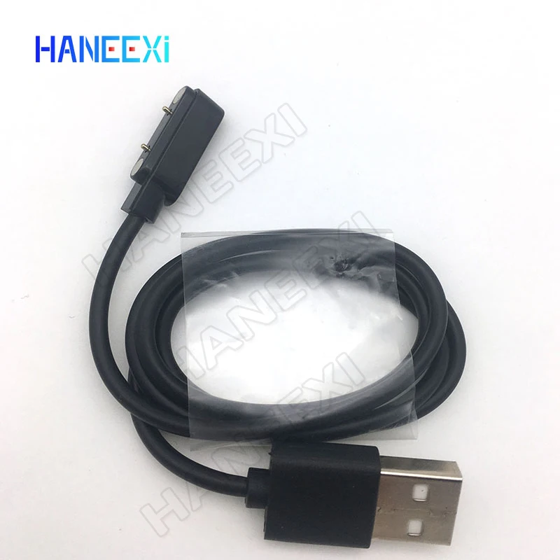 K56 PRO 스마트 시계 손목 시계 2Pin 블랙 전원 충전 데이터 케이블 용 기존 2 핀 자기 충전기 충전기 케이블 와이어