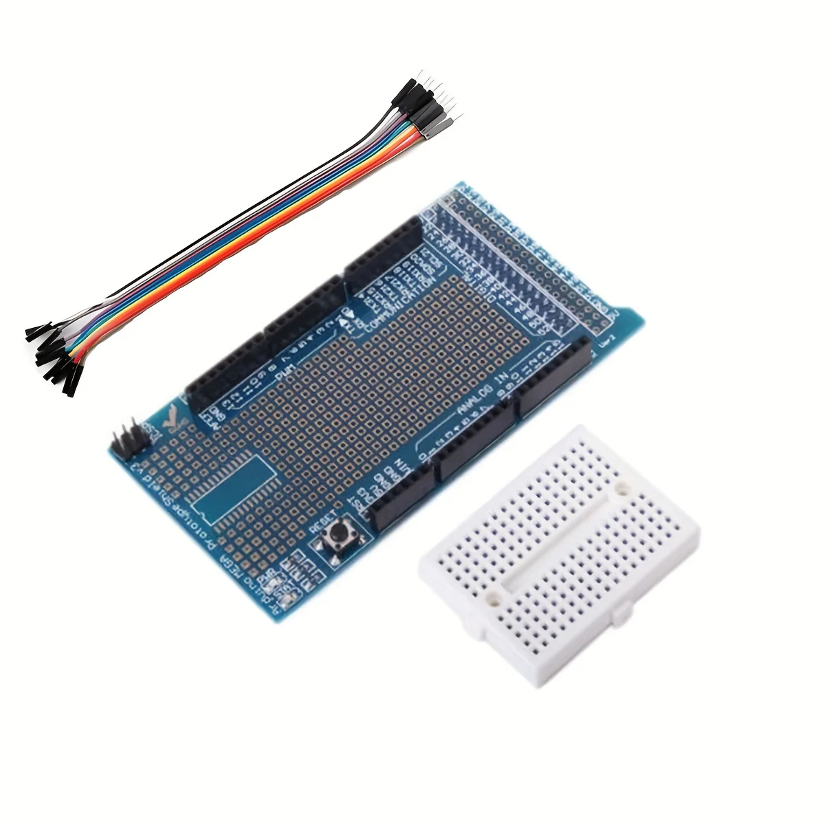 Arduino - Kit scheda di espansione UNO R3 compatibile - Include SYB - Tagliere 170 e 40 cavi Dupont