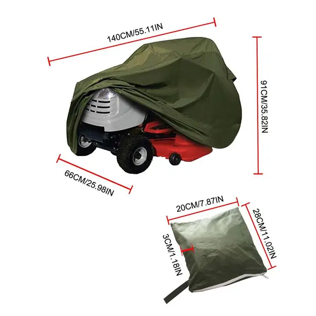 Lawn Mower Cover Durable And Convenient TearResistant Cover Dust Cover Waterproof Dustproof