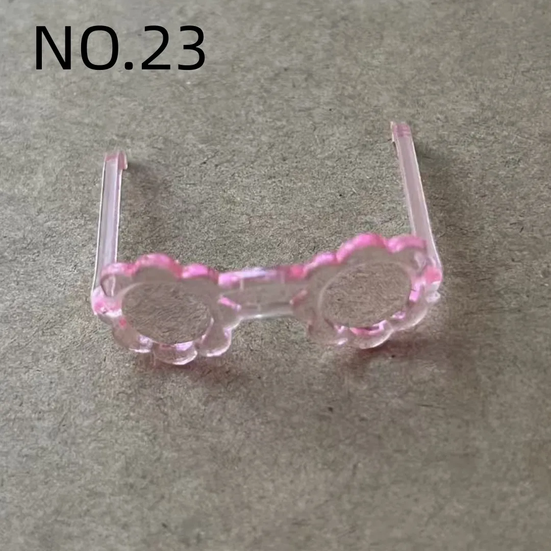Candy Color 1/6 Doll Glasses Handrings DIY Doll Dressing Accessories Original Doll Decorations Part for Doll Making