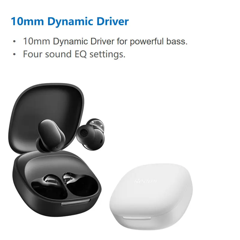Xiaomi Redmi Buds 6 Play Wireless Earphones with AI Noise Cancellation and Dynamic Sound