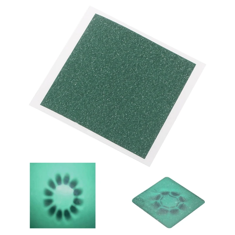 Magnetic Field Viewer Viewing Film 50x50mm Card Magnet Detector Pattern Display L4MF 25/30/50MM