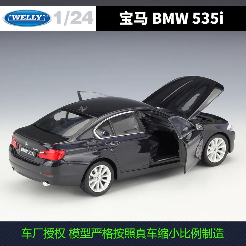 Welly 1:24 Bmw Bmw 535i 535 I Car Simulation Alloy Model Toy